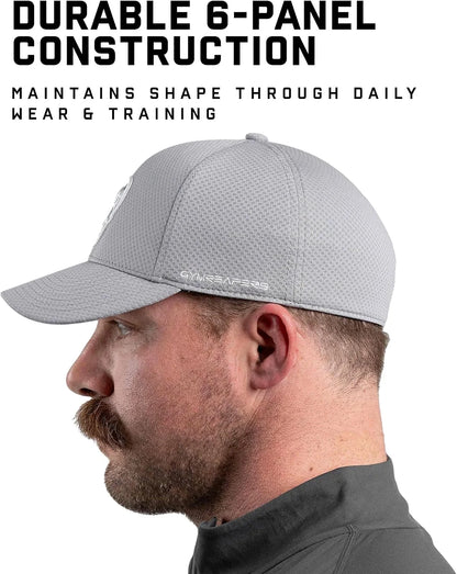 Gymreapers Baseball Hats and Caps for Men| Fitted Hats for Running, Workout, Gym & Outdoor Sports| Moisture Wicking Adapt Cap