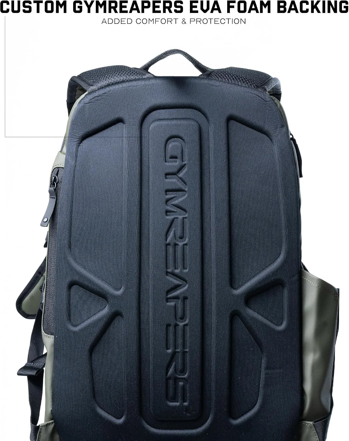 Gymreapers Gravestone 21L Backpack Travel Gym Bag Water-Resistant Lightweight Laptop Sleeve Carry On Luggage for Men & Women (Desert Sand)