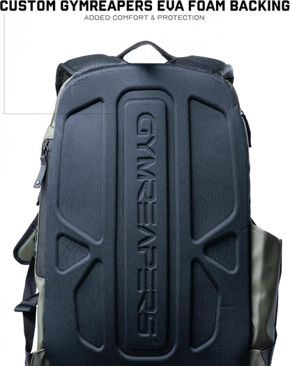 Gymreapers Gravestone 21L Backpack Travel Gym Bag Water-Resistant Lightweight Laptop Sleeve Carry On Luggage for Men & Women (Desert Sand)