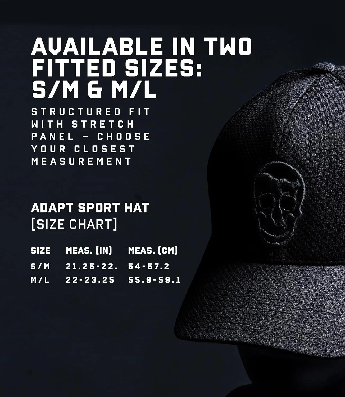 Gymreapers Baseball Hats and Caps for Men| Fitted Hats for Running, Workout, Gym & Outdoor Sports| Moisture Wicking Adapt Cap