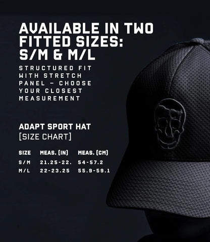Gymreapers Baseball Hats and Caps for Men| Fitted Hats for Running, Workout, Gym & Outdoor Sports| Moisture Wicking Adapt Cap