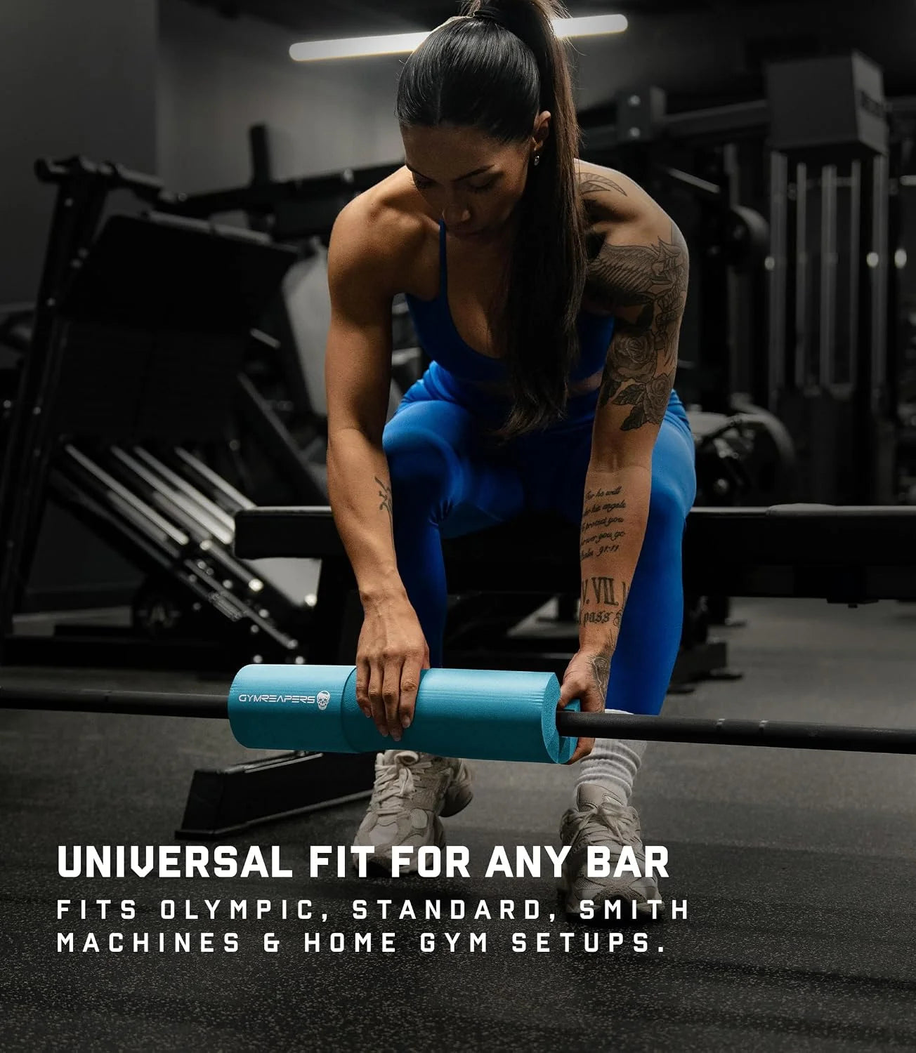 Gymreapers Barbell Squat Pad - Protective Bridge Pad For Hip Thrust, Squats, Lunges - Hip Support, Neck Protection For Bar