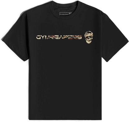 Gymreapers Moisture Wicking Short Sleeve T-Shirt for Men - Crew Neck Workout Shirts - Casual Gym Cotton Everyday Tee