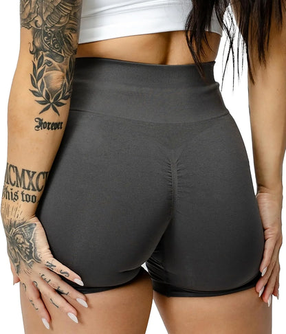 Gymreapers Infinity Seamless Workout Shorts High Waist Biker Shorts for Women Athletic Gym Running Pilates Yoga Sport Short