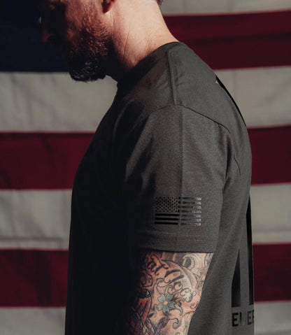 Gymreapers Valor Moisture Wicking T-Shirts for Men - Short Sleeve Workout Gym Shirts - Running Athletic Tees & Dry Fit Tshirt