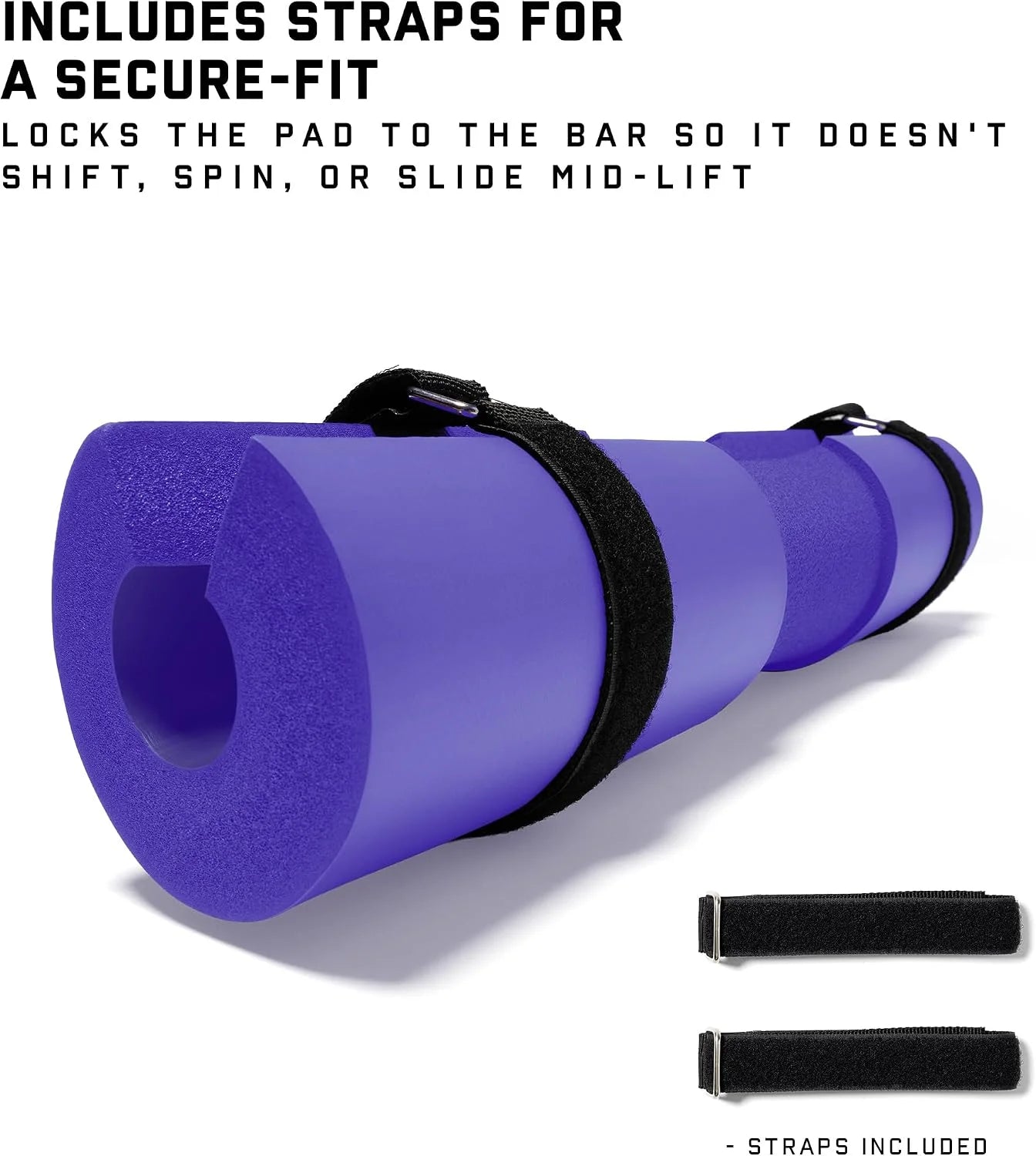 Gymreapers Barbell Squat Pad - Protective Bridge Pad For Hip Thrust, Squats, Lunges - Hip Support, Neck Protection For Bar