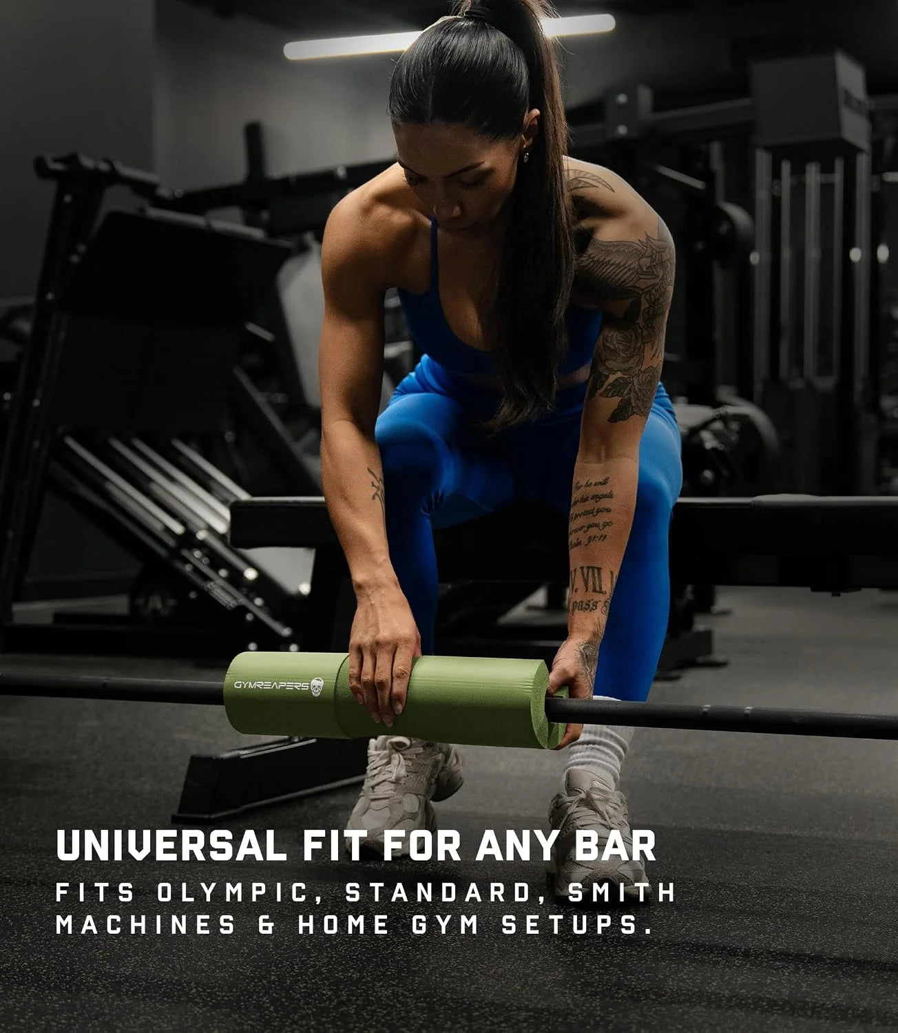 Gymreapers Barbell Squat Pad - Protective Bridge Pad For Hip Thrust, Squats, Lunges - Hip Support, Neck Protection For Bar