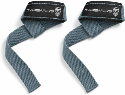 Gymreapers Lifting Wrist Straps for Weightlifting, Bodybuilding, Powerlifting, Strength Training, & Deadlifts - Padded Neoprene with 18" Cotton