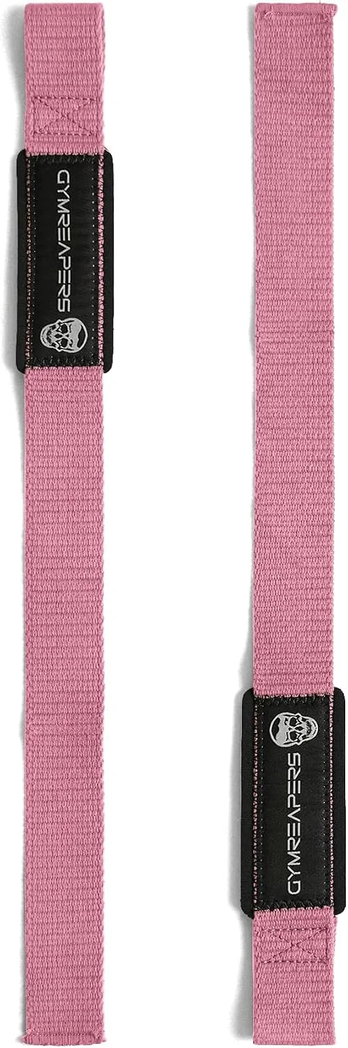 Gymreapers Lifting Wrist Straps for Weightlifting, Bodybuilding, Powerlifting, Strength Training, & Deadlifts - Padded Neoprene with 18" Cotton