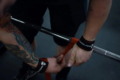 Gymreapers Lifting Wrist Straps for Weightlifting, Bodybuilding, Powerlifting, Strength Training, & Deadlifts - Padded Neoprene with 18" Cotton