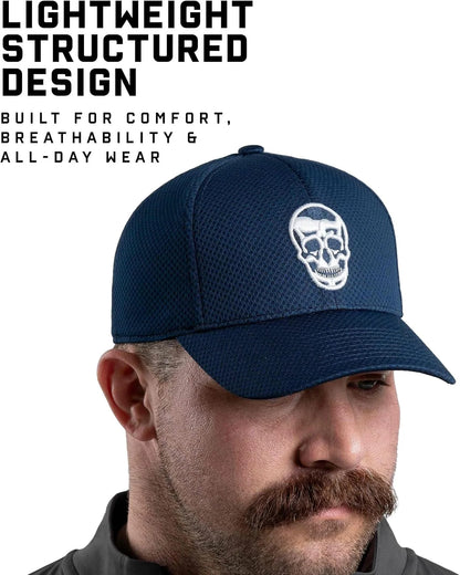 Gymreapers Baseball Hats and Caps for Men| Fitted Hats for Running, Workout, Gym & Outdoor Sports| Moisture Wicking Adapt Cap