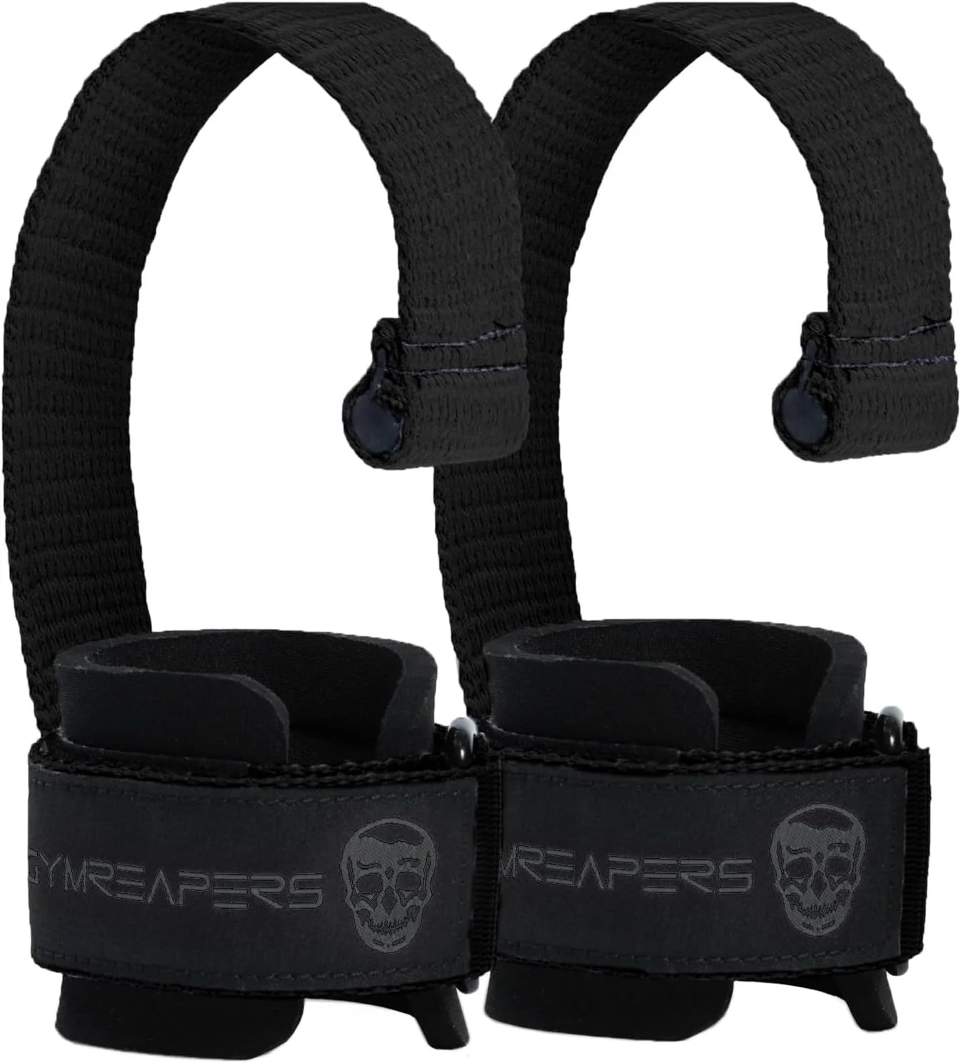 Gymreapers Weight Lifting Straps With Dowel - Wrist Straps for Weightlifting - Workout Deadlift Wrist Weights - Reinforced Stitching & Padded Fit Gym Accessories for Strength & Gym Hand Grip