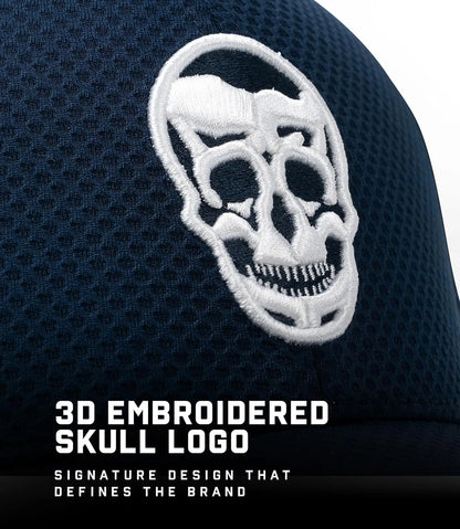 Gymreapers Baseball Hats and Caps for Men| Fitted Hats for Running, Workout, Gym & Outdoor Sports| Moisture Wicking Adapt Cap