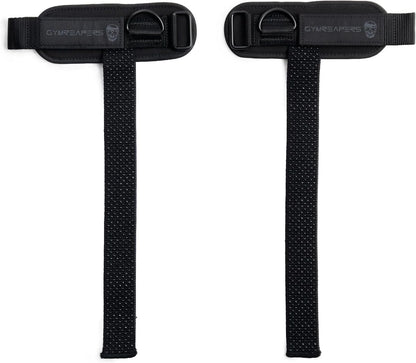 Gymreapers GripLink Lifting Straps – Heavy Duty D-Ring Weight Lifting Wrist Straps with Anti-Slip Silicone Grip Beads, Adjustable Support for Deadlifts, Powerlifting, Cable Machines & Gym Training