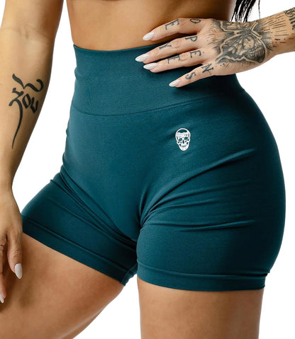 Gymreapers Infinity Seamless Workout Shorts High Waist Biker Shorts for Women Athletic Gym Running Pilates Yoga Sport Short