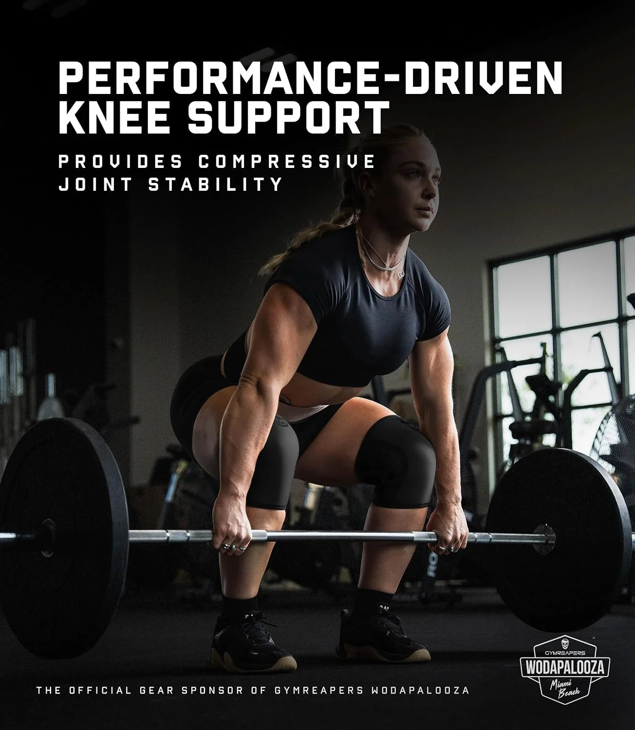 Gymreapers 5MM Knee Sleeves for Weightlifting, Squats, Powerlifting, and Functional Training – Compression Knee Support for Men & Women – Joint Protection & Recovery – Pair