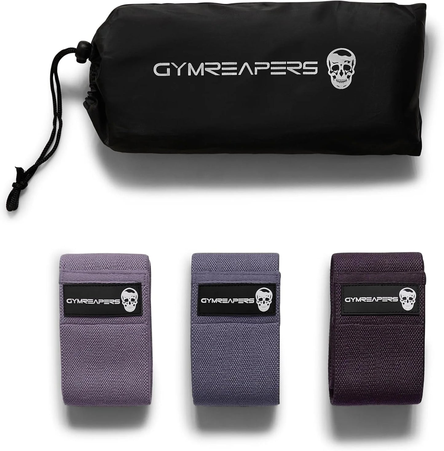 Hip Bands for Booty Workouts | Non Slip Fabric Band Set with 3 Levels - Resistance Bands for Legs & Hip - for Men & Women