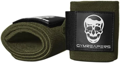 Wrist Wraps Weightlifting - Stiff Heavy Duty 18 inch Wraps With Thick Thumb Loop For Powerlifting, Bodybuilding, Cross Training, & Heavy Presses