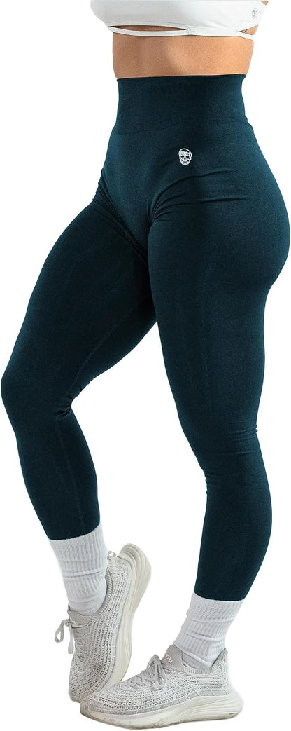 Gymreapers Infinity Seamless Workout Leggings for Women High Waist Seamless Leggings for Exercise Running Active Yoga Pants