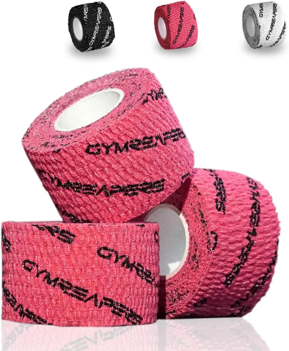 Gymreapers Weightlifting Adhesive Thumb Tape, Stretchy Athletic Tape Grip & Protection for Olympic Lifting, Cross Training, Powerlifting, Hookgrip