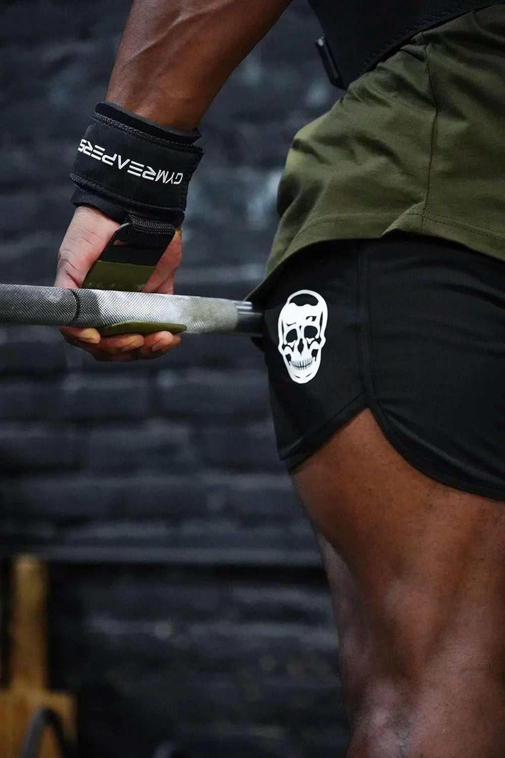 Gymreapers Weight Lifting Hooks (Pair), Heavy Duty Power Wrist Straps Hand Grip Support For Deadlifts, Pull Ups, Shrugs - Gym Gloves For Men and Women