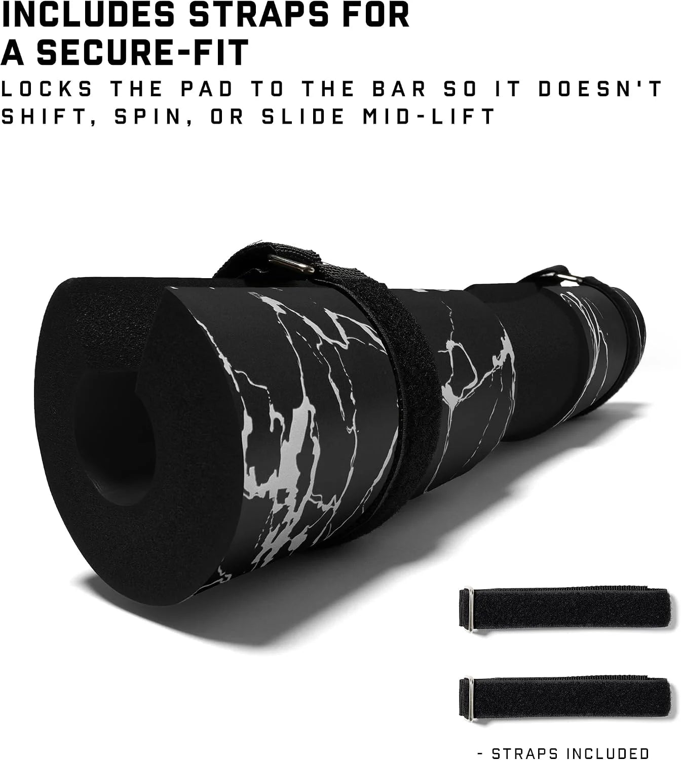 Gymreapers Barbell Squat Pad - Protective Bridge Pad For Hip Thrust, Squats, Lunges - Hip Support, Neck Protection For Bar