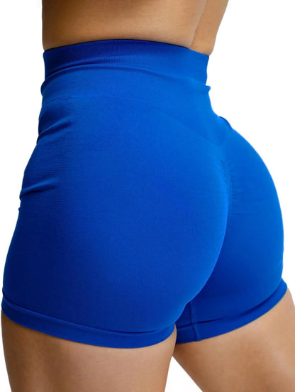Gymreapers Infinity Seamless Workout Shorts High Waist Biker Shorts for Women Athletic Gym Running Pilates Yoga Sport Short