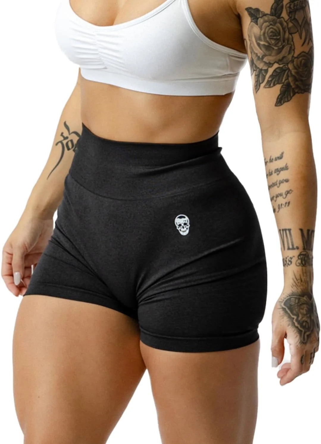 Gymreapers Infinity Seamless Workout Shorts High Waist Biker Shorts for Women Athletic Gym Running Pilates Yoga Sport Short