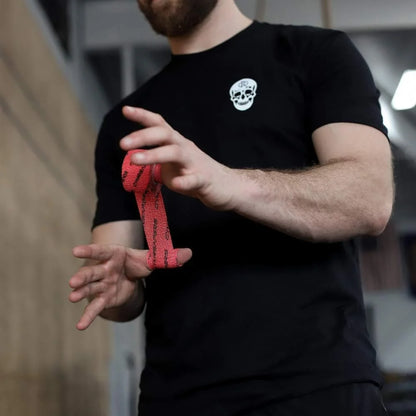 Gymreapers Weightlifting Adhesive Thumb Tape, Stretchy Athletic Tape Grip & Protection for Olympic Lifting, Cross Training, Powerlifting, Hookgrip