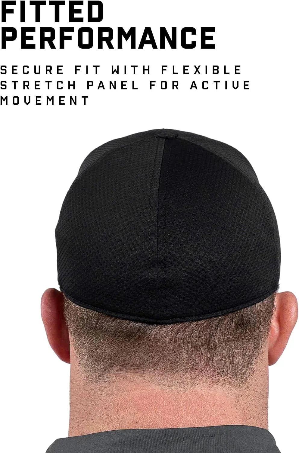 Gymreapers Baseball Hats and Caps for Men| Fitted Hats for Running, Workout, Gym & Outdoor Sports| Moisture Wicking Adapt Cap