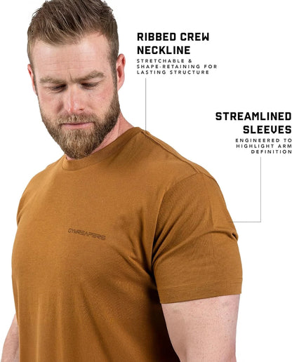 Gymreapers American Reaper Moisture Wicking T-Shirts for Men - Workout Gym Shirts - Running Athletic Tees & Dry Fit Tshirt