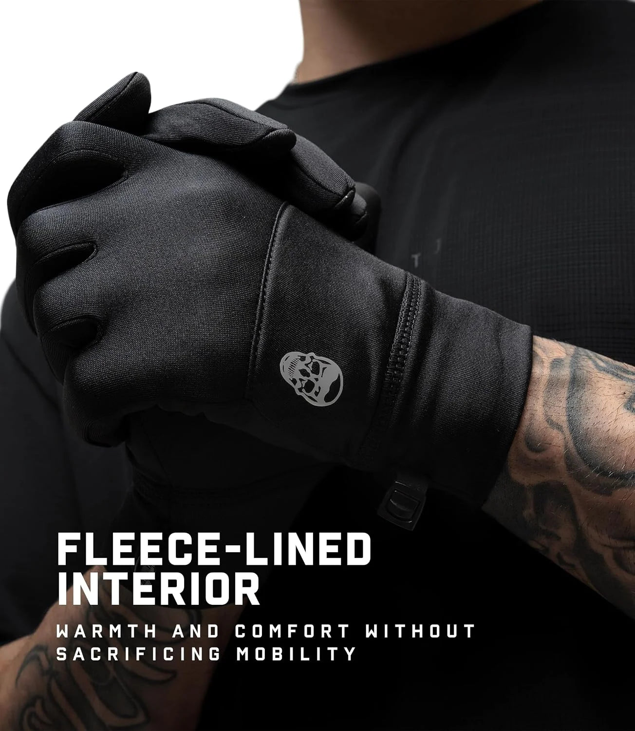Gymreapers Running Gloves for Men & Women - Lightweight Touch Screen Sensitive Thermal Warm for Cold Weather, Cycling, Biking, Training, Running, Outdoor Sports & Workouts