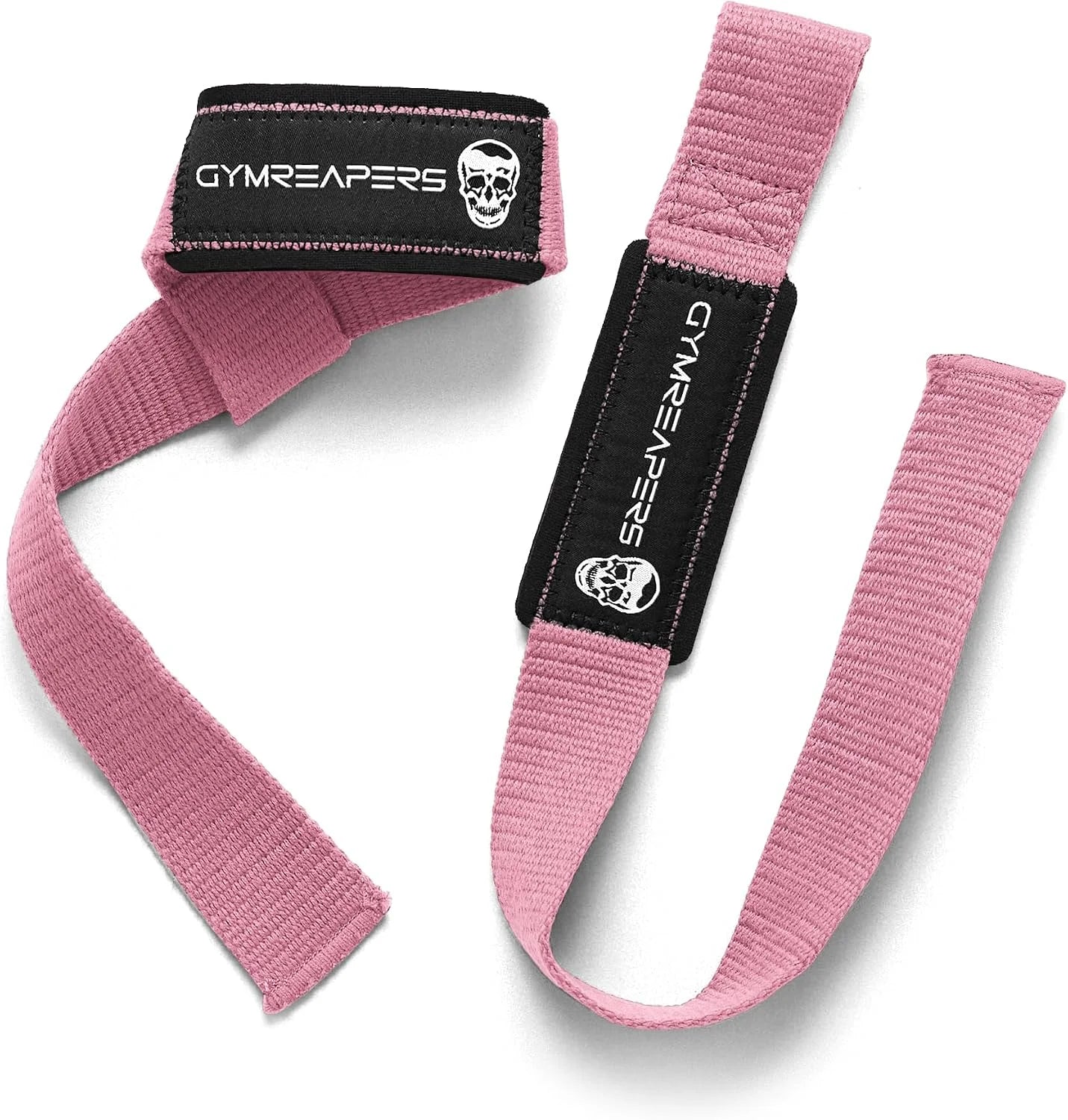 Gymreapers Lifting Wrist Straps for Weightlifting, Bodybuilding, Powerlifting, Strength Training, & Deadlifts - Padded Neoprene with 18" Cotton