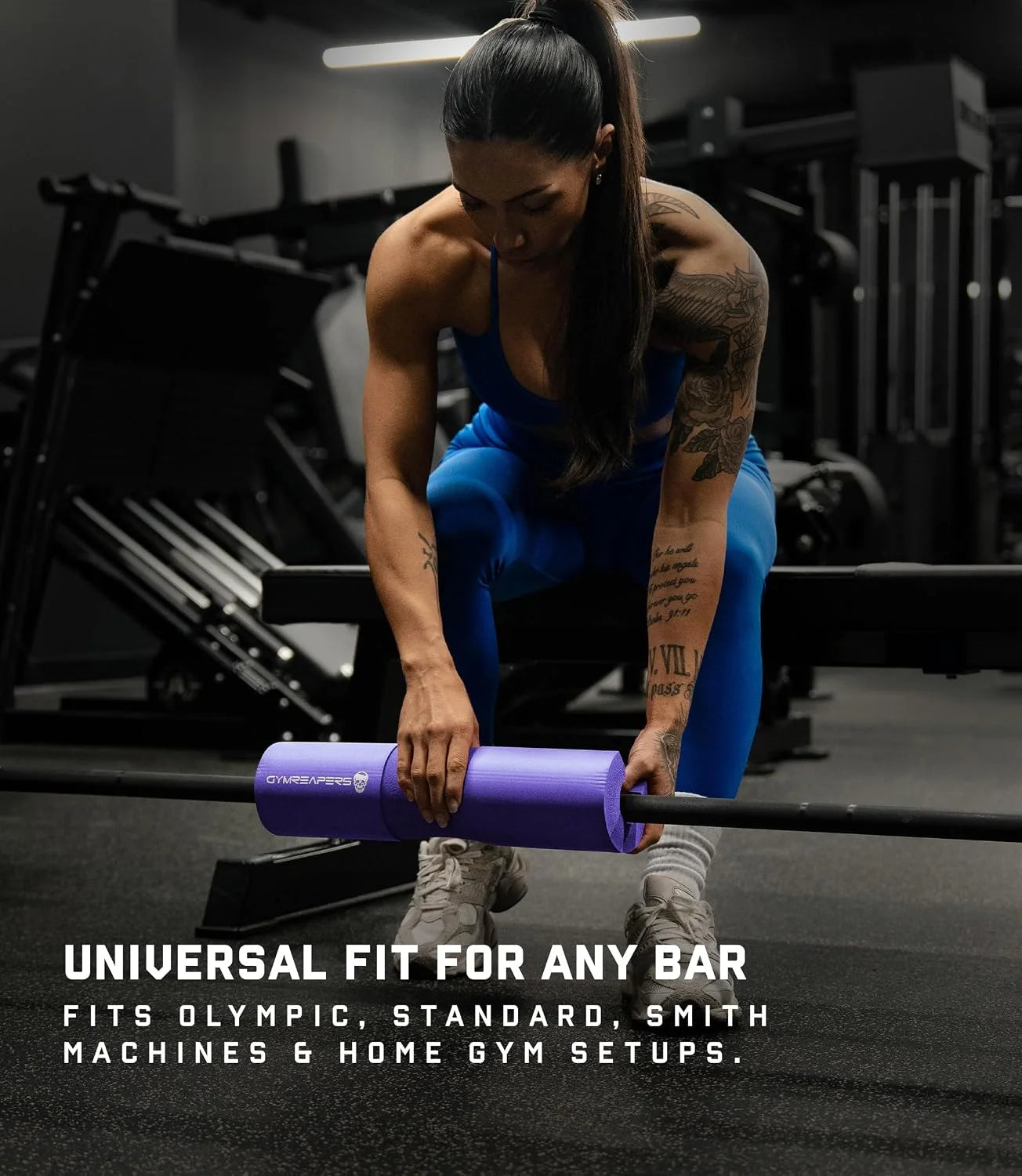 Gymreapers Barbell Squat Pad - Protective Bridge Pad For Hip Thrust, Squats, Lunges - Hip Support, Neck Protection For Bar
