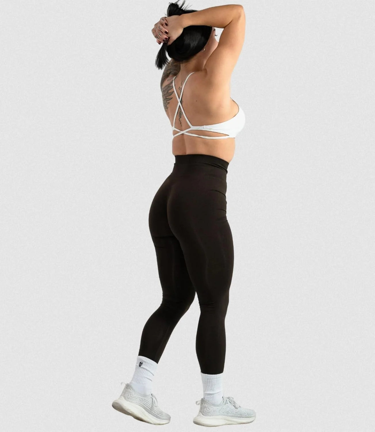 Gymreapers Infinity Seamless Workout Leggings for Women High Waist Seamless Leggings for Exercise Running Active Yoga Pants