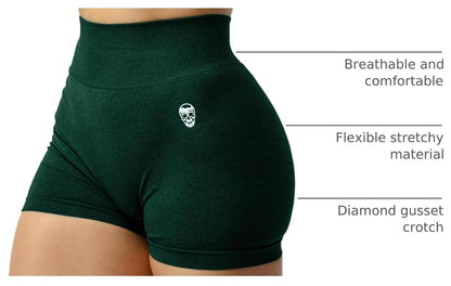 Gymreapers Infinity Seamless Workout Shorts High Waist Biker Shorts for Women Athletic Gym Running Pilates Yoga Sport Short