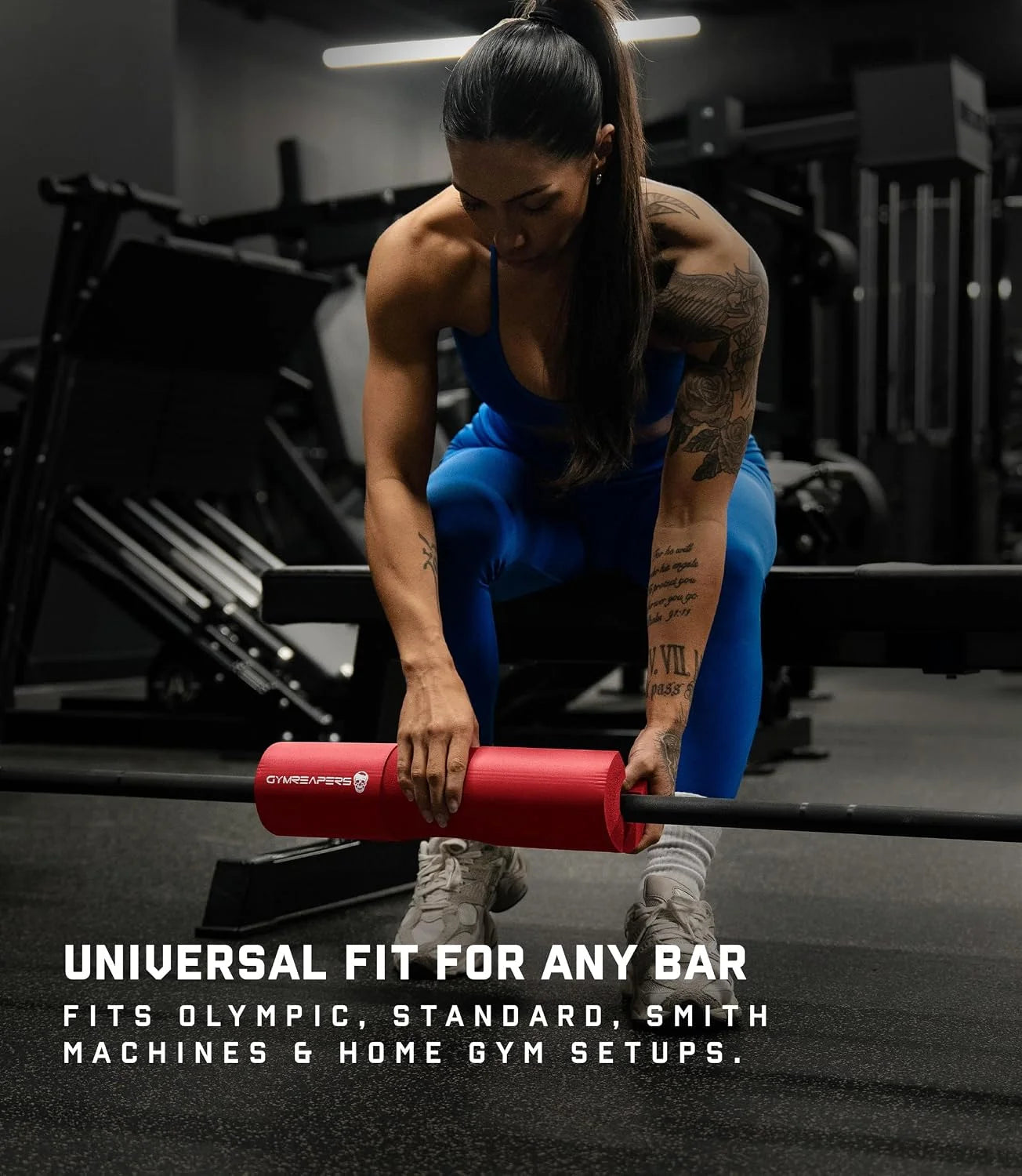 Gymreapers Barbell Squat Pad - Protective Bridge Pad For Hip Thrust, Squats, Lunges - Hip Support, Neck Protection For Bar