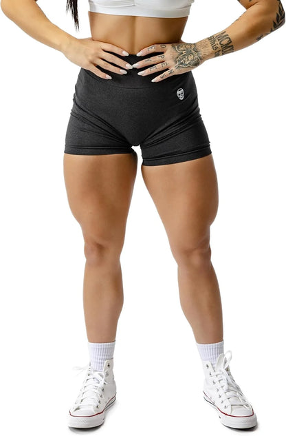 Gymreapers Infinity Seamless Workout Shorts High Waist Biker Shorts for Women Athletic Gym Running Pilates Yoga Sport Short