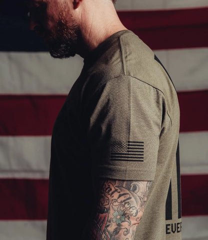 Gymreapers Valor Moisture Wicking T-Shirts for Men - Short Sleeve Workout Gym Shirts - Running Athletic Tees & Dry Fit Tshirt