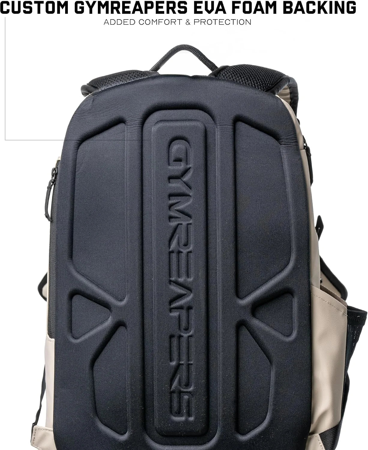 Gymreapers Gravestone 21L Backpack Travel Gym Bag Water-Resistant Lightweight Laptop Sleeve Carry On Luggage for Men & Women (Desert Sand)