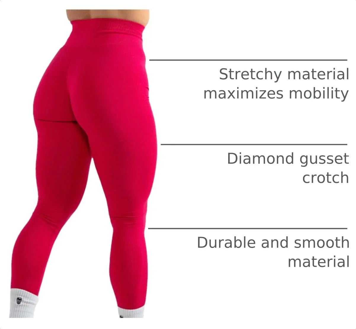 Gymreapers Infinity Seamless Workout Leggings for Women High Waist Seamless Leggings for Exercise Running Active Yoga Pants