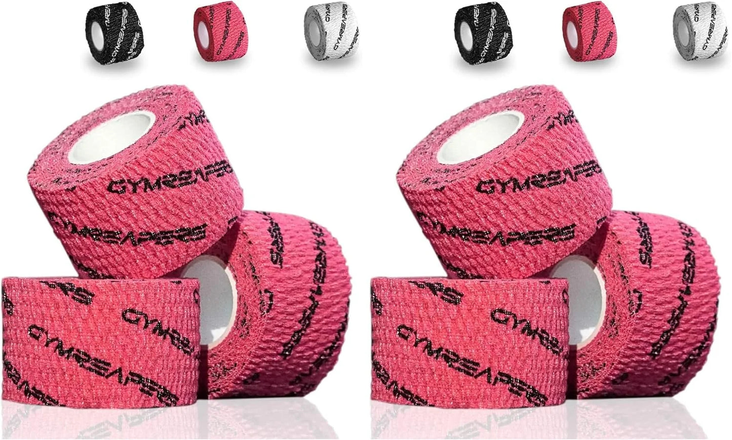 Gymreapers Weightlifting Adhesive Thumb Tape, Stretchy Athletic Tape Grip & Protection for Olympic Lifting, Cross Training, Powerlifting, Hookgrip