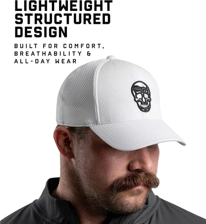 Gymreapers Baseball Hats and Caps for Men| Fitted Hats for Running, Workout, Gym & Outdoor Sports| Moisture Wicking Adapt Cap