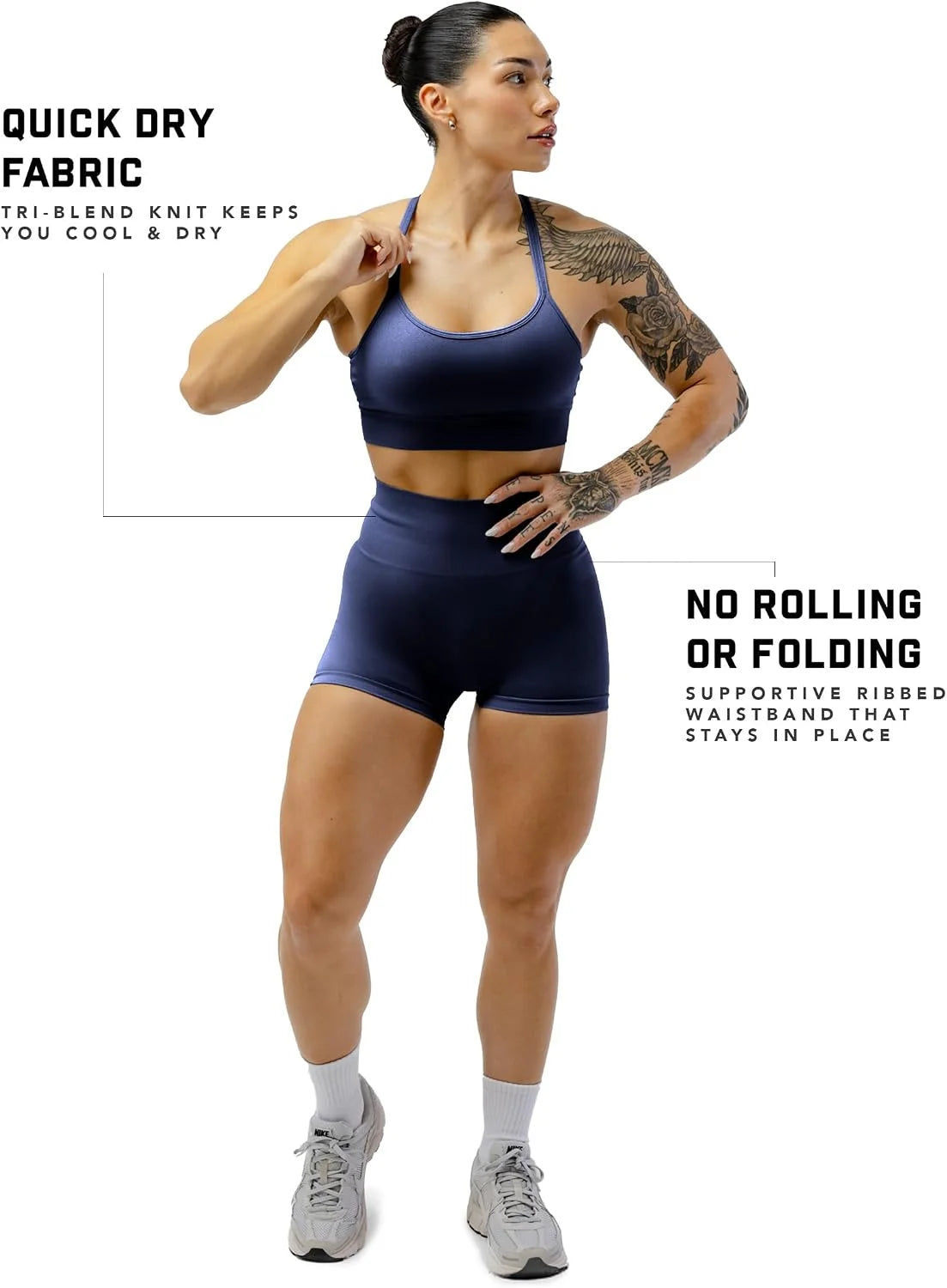 Gymreapers Athletic Shorts for Women - Seamless Butt Lifting Tummy Control Running Shorts for Yoga, Biker, Gym Workout Squat