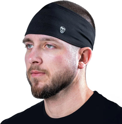 Gymreapers Workout Headbands for Men & Women-Comfortable Sweat Absorbing Band to Keep Hair Back During Running Sports Gym Cycling and Outdoor Activities