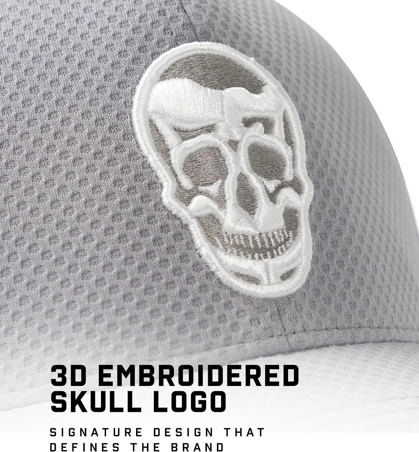 Gymreapers Baseball Hats and Caps for Men| Fitted Hats for Running, Workout, Gym & Outdoor Sports| Moisture Wicking Adapt Cap