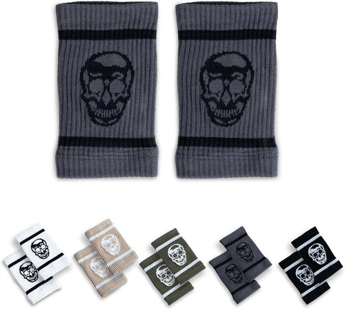 Gymreapers Sweat-Wicking Wrist Sweatbands – Breathable Cotton-Blend Athletic Wristbands for Gym, Tennis, Basketball, Running – Non-Slip, Durable Workout & Training Gear