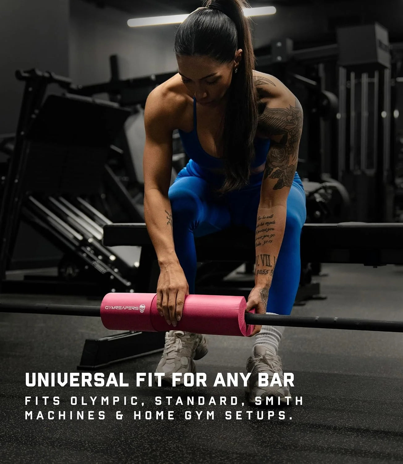 Gymreapers Barbell Squat Pad - Protective Bridge Pad For Hip Thrust, Squats, Lunges - Hip Support, Neck Protection For Bar
