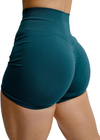 Gymreapers Infinity Seamless Workout Shorts High Waist Biker Shorts for Women Athletic Gym Running Pilates Yoga Sport Short
