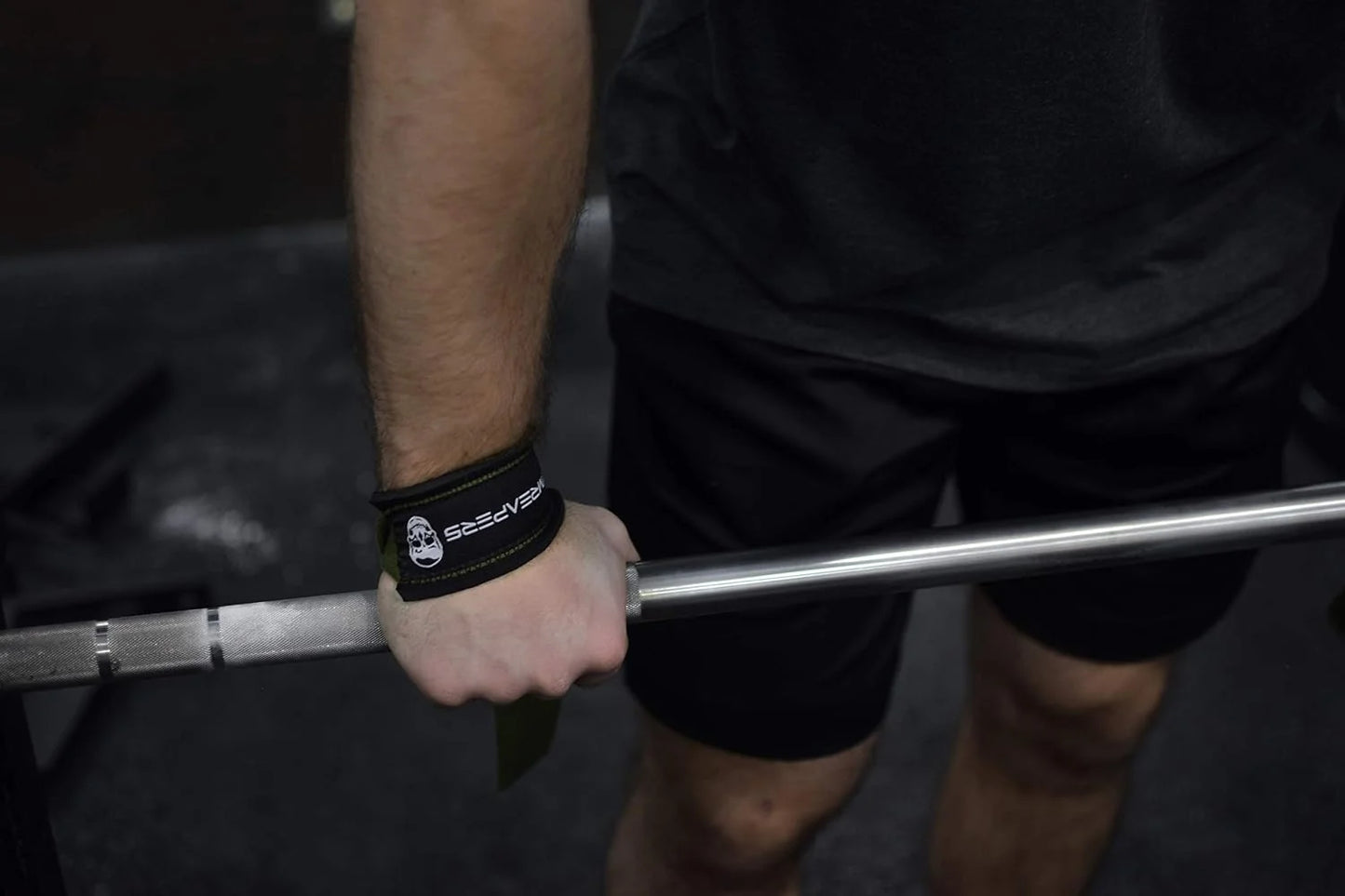 Gymreapers Lifting Wrist Straps for Weightlifting, Bodybuilding, Powerlifting, Strength Training, & Deadlifts - Padded Neoprene with 18" Cotton
